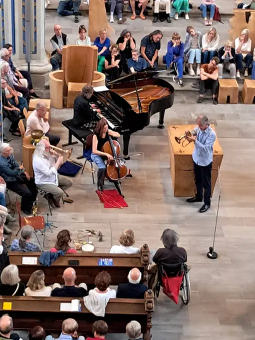 Bild vom Friedenskonzert 2025