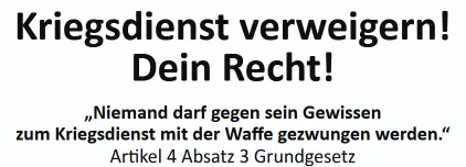 Artikel 4 Absatz 3 Grundgesetz