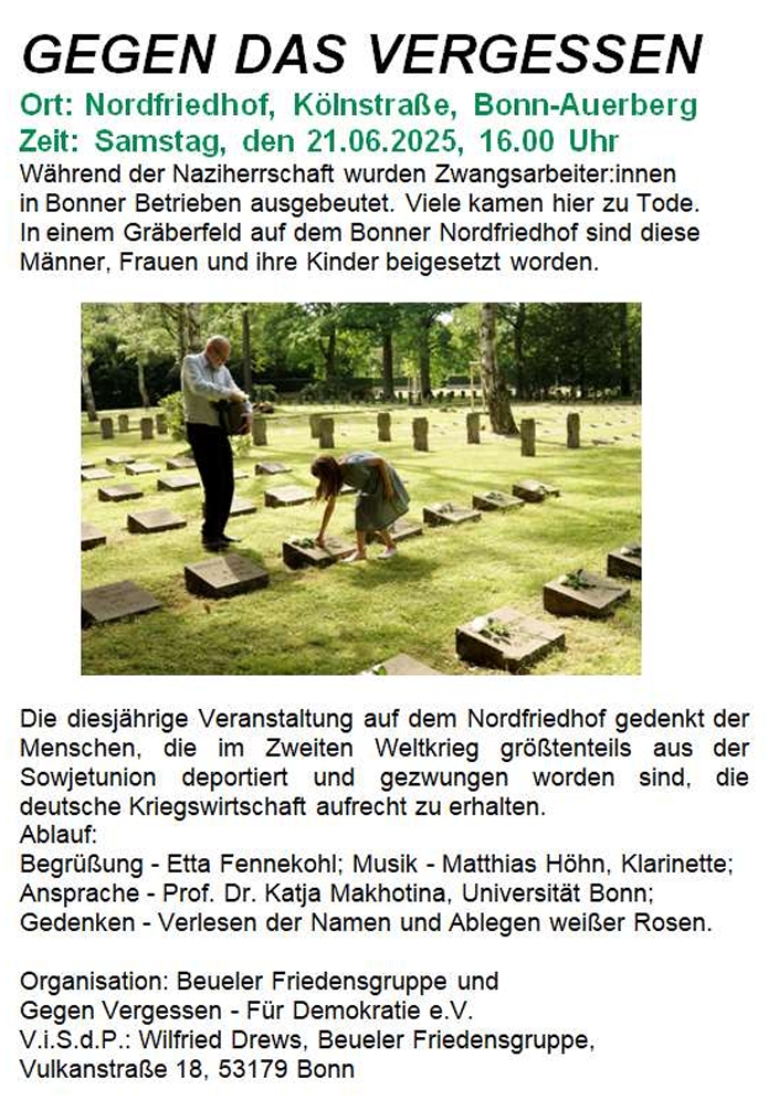 Gedenken 2025