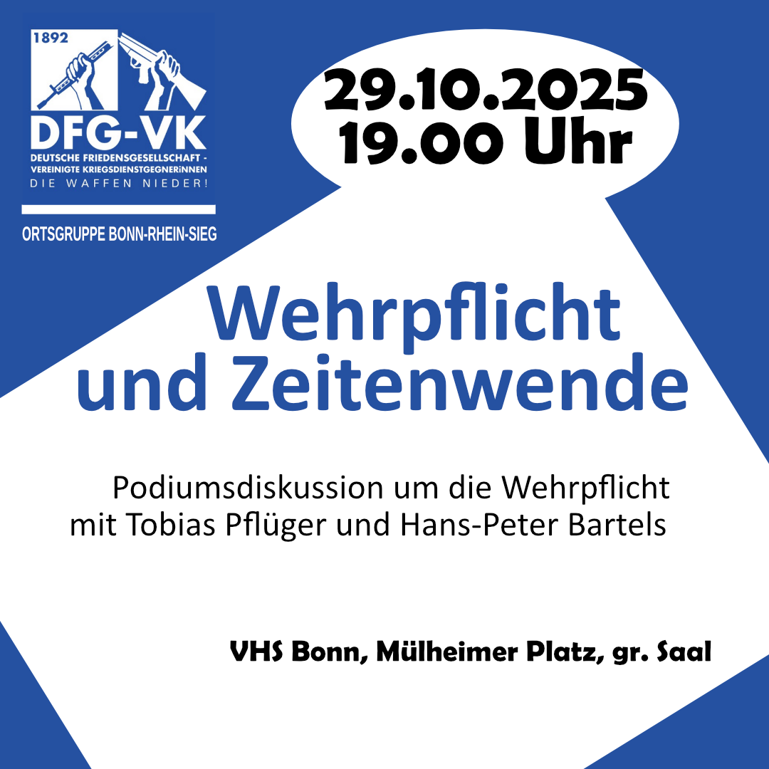 VHS: Wehrpflicht und Zeitenwende